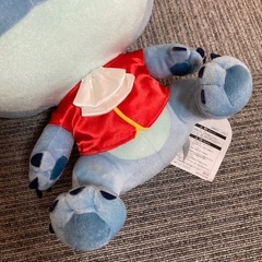 【新品・タグ付き】Disney ★ 15周年　スティッチ　BIGぬいぐるみ　人気の画像