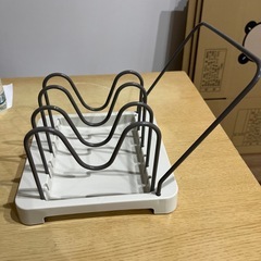 鍋の蓋スタンドの画像
