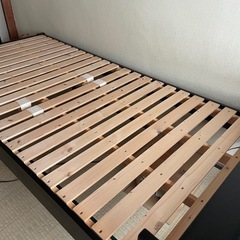 ニトリ　ベッドフレームの画像
