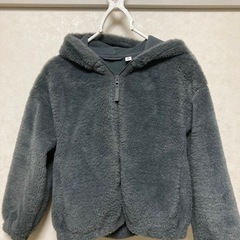 【値下げ】GU フェイクファージャケット　130 上着　ジャンパー