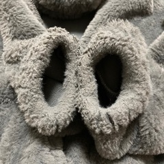 【値下げ】GU フェイクファージャケット　130 上着　ジャンパーの画像