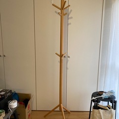 無印良品　ラバー材　コートスタンド