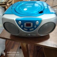 CDラジカセ  コンパクトサイズ