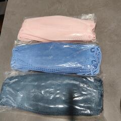 マスク　カラー3色の画像