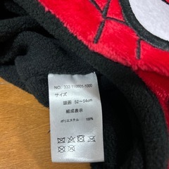 スパイダーマン　帽子の画像