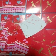 プレゼントタグミニ新品　どちらか20枚
