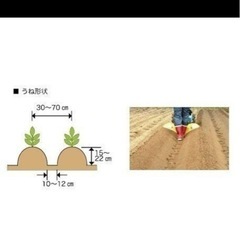 三菱農機ニューイエロー培土器（尾輪付）の画像