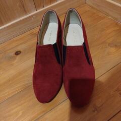 ワインレッド 2cmヒール