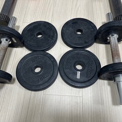 ダンベル　2.5kg*4 & 1.25kg*2