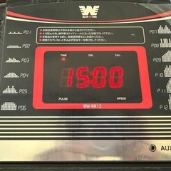 BAR WING ルームランナー BW-RR12（取扱説明書・マット付き）の画像