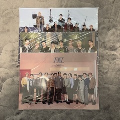 SEVENTEEN クリアファイル・クリアポスター 3枚セット