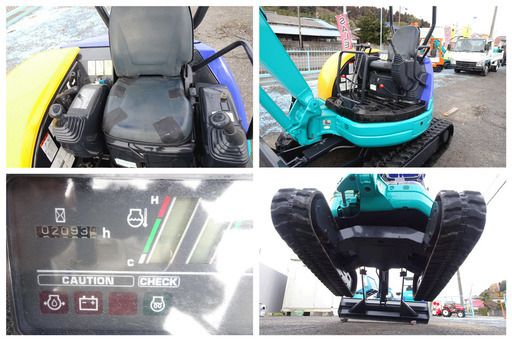 コマツ～KOMATSU:PC30MR-1～中古油圧ショベル(建設機械)◆3t◆整備済み 倍速（走行2速）/ガチャック仕様/ミニユンボ