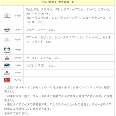 【新品未使用】タイヤチェーン 185/70/14の画像