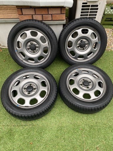 165/60R15ハスラー純正タイヤホイールセット