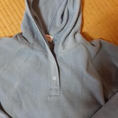 ＊UNIQLO＊水色のフリースパーカー＊の画像
