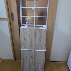 ※まだ募集してます(分解ずみ)山善　YAMAZEN ウッドシェルフ　4段の画像