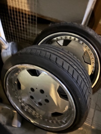 dsk！美品シュティッヒ17インチ ホイールセット シュティッヒディッシュ当時物4本セットホイール17インチ