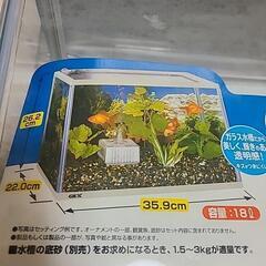 観賞魚飼育セット(金魚のお部屋)受け渡し決まりましたの画像
