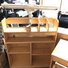 デスク組み替え自由3点セットの画像