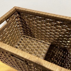 収納カゴ2個セットの画像