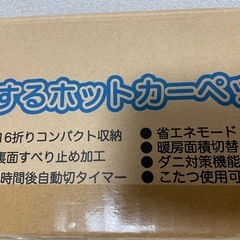 ホットカーペットセット の画像