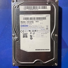 （お話中）中古　SAMSUNG　ハードディスク　１TB（1000GB）