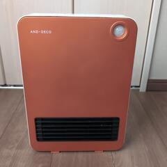 お取引中　AND・DECOセラミックファンヒーターの画像