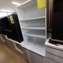 ｼﾞﾓﾃｨ割有り‼️【C973】SAスリム食器棚ホワイト