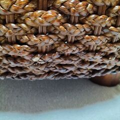 気持ちお値下げ14000円→12000円　ウォーターヒヤシンスガラステーブルの画像