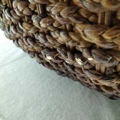 気持ちお値下げ14000円→12000円　ウォーターヒヤシンスガラステーブルの画像