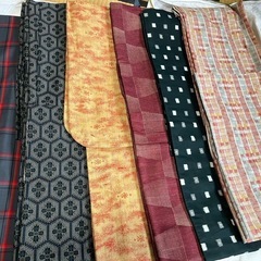 ウール着物　羽織　浴衣　帯　1枚300円〜何枚でも👘
