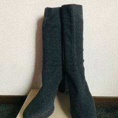 銀座ワシントン　スウェードブーツ　26cm 綺麗です。ブーツ二足で9000円！の画像