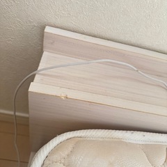 【受け渡し予定者決定しました】セミダブルベッドフレーム、マットレスセットの画像