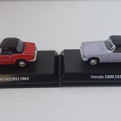 ミニカー　HONDA  S600など4個　ケース付の画像