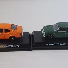 ミニカー　HONDA  S600など4個　ケース付の画像