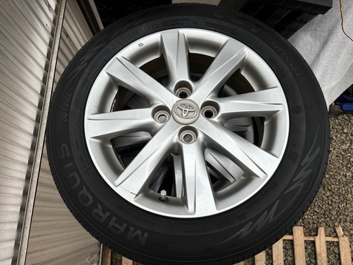 アクア NHP10 純正 15インチアルミホイール