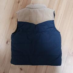 子供服　GLOBAL  WORK リバーシブルダウンベストの画像