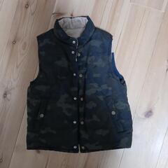 子供服　GLOBAL  WORK リバーシブルダウンベストの画像