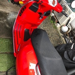交換可能　低走行　ピアジオ　ベスパGTS250ie 綺麗です。自賠責約3年付きの画像