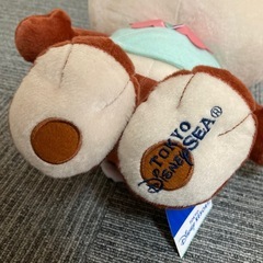 【新品・タグ付き】Disney ★ チップ　BIGぬいぐるみ　人気の画像
