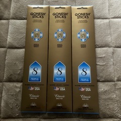GONESH インセンス　No.8 スティック　20本入り　X　...