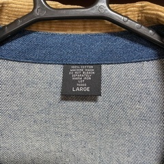 デニムブルゾンの画像