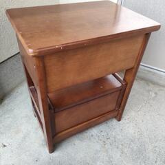 【値下げ】小物入れ付き踏み台の画像