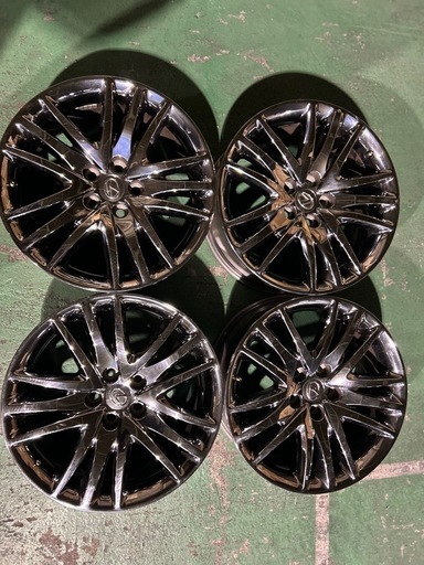 中古 レクサス 純正 ホイール 19インチ クロームホイール 4本セット