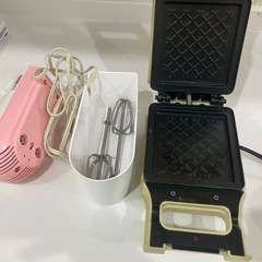 レコルト ホットサンドメーカー 電動泡立て器の画像