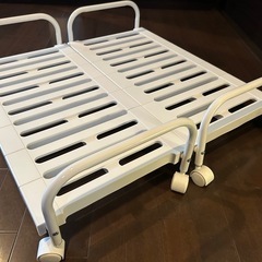 ニトリ 押入れ収納キャリー2つ