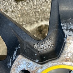 スパルコホイール16インチ　アクア、フィトなどコンパクトカーに の画像