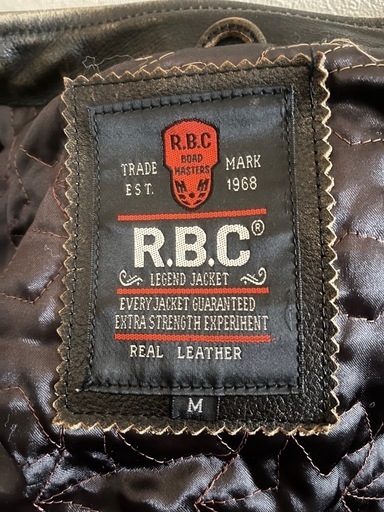 ライダース　レザージャケット　本牛革　RBC