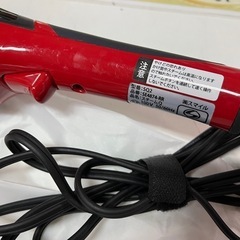 衣類のエステティック パワフル ハンディスチーマー スチームQ ルビーレッド 箱入 中古美品 ①の画像