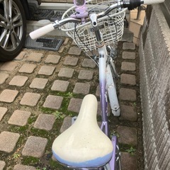 【交渉中】自転車　女の子　22インチの画像